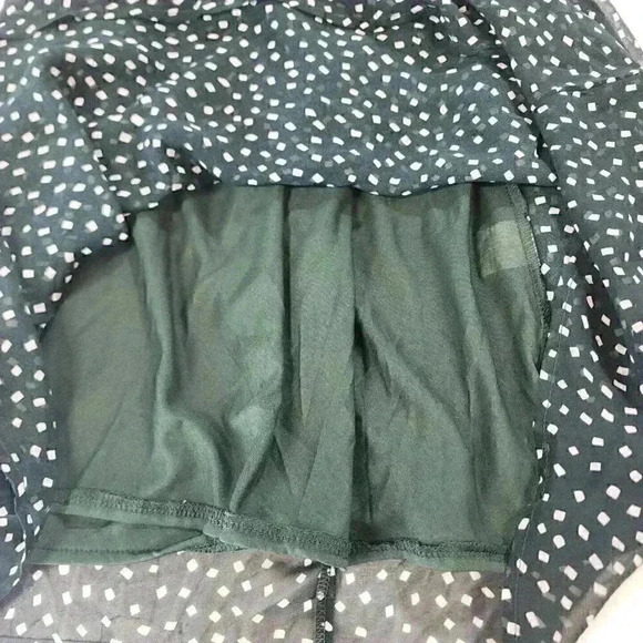 NWT Sm Wardrobe Ruffle Tied Waist Short Sleeve Chiffon Mini Dress M - Picture 8 of 9